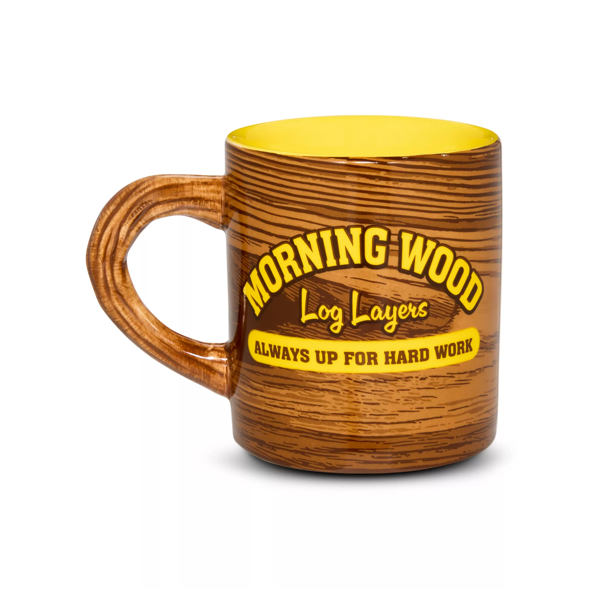Morning Wood Coffee Mug - 19.5 oz. at Spencer's