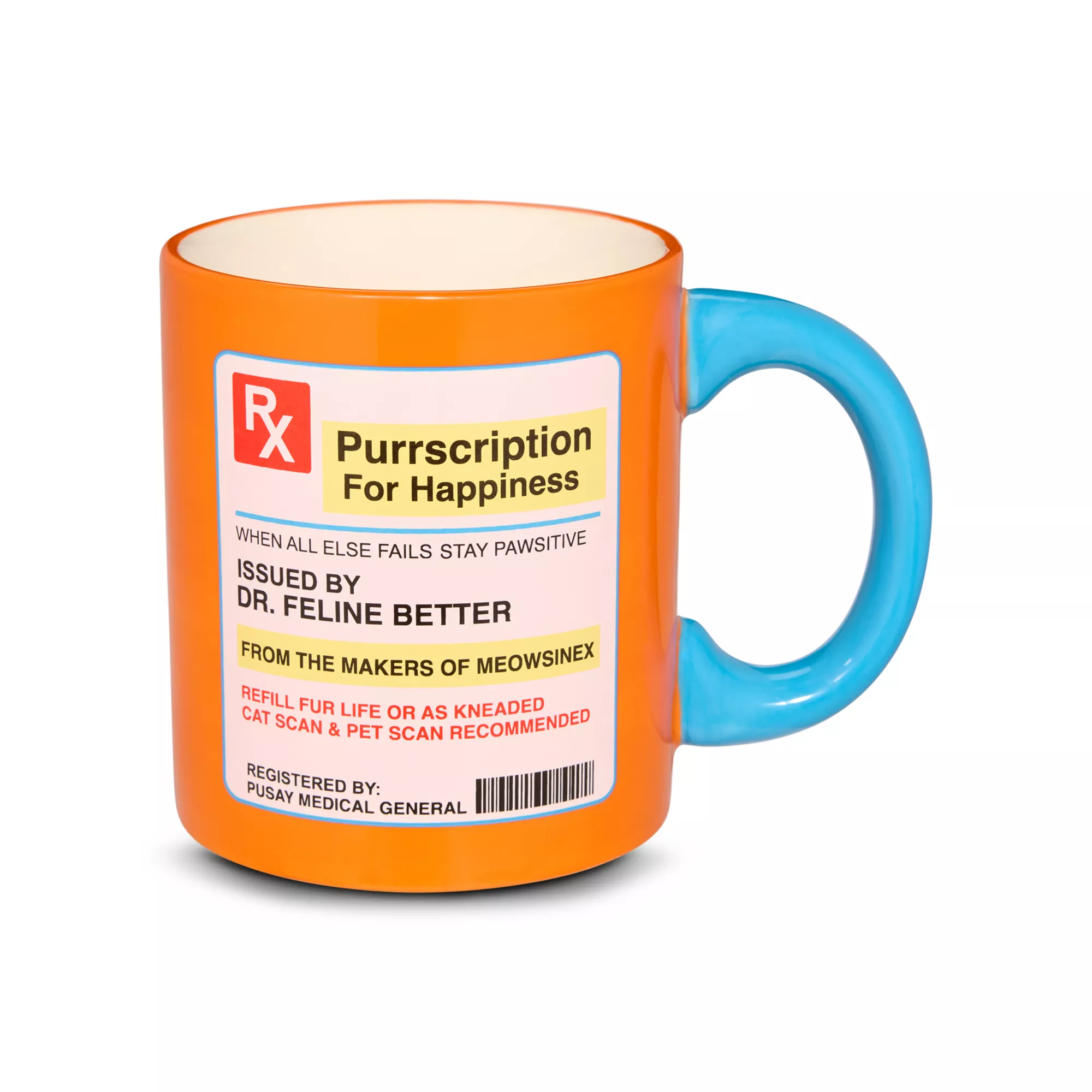 Cat Purrscription Coffee Mug - 18 oz. at Spencer's
