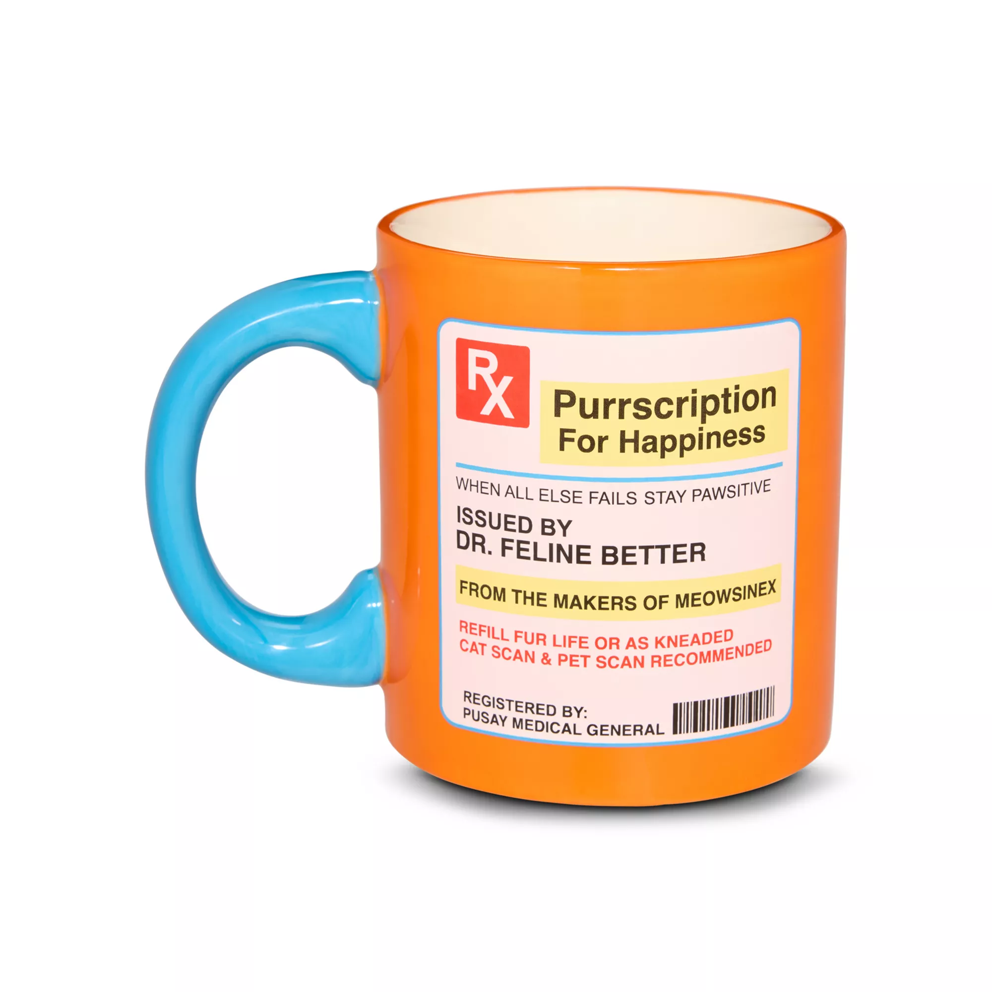Cat Purrscription Coffee Mug - 18 oz. at Spencer's