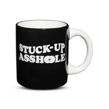 Stuck-Up Asshole Coffee Mug - 18 oz. at Spencer's