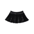 Black Fishnet Mini Skirt at Spencer's