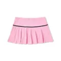 Pink and Black Bow Mini Skirt at Spencer's