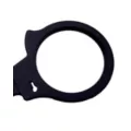 Black Silicone Handcuffs - Pleasure Bound at Spencer's