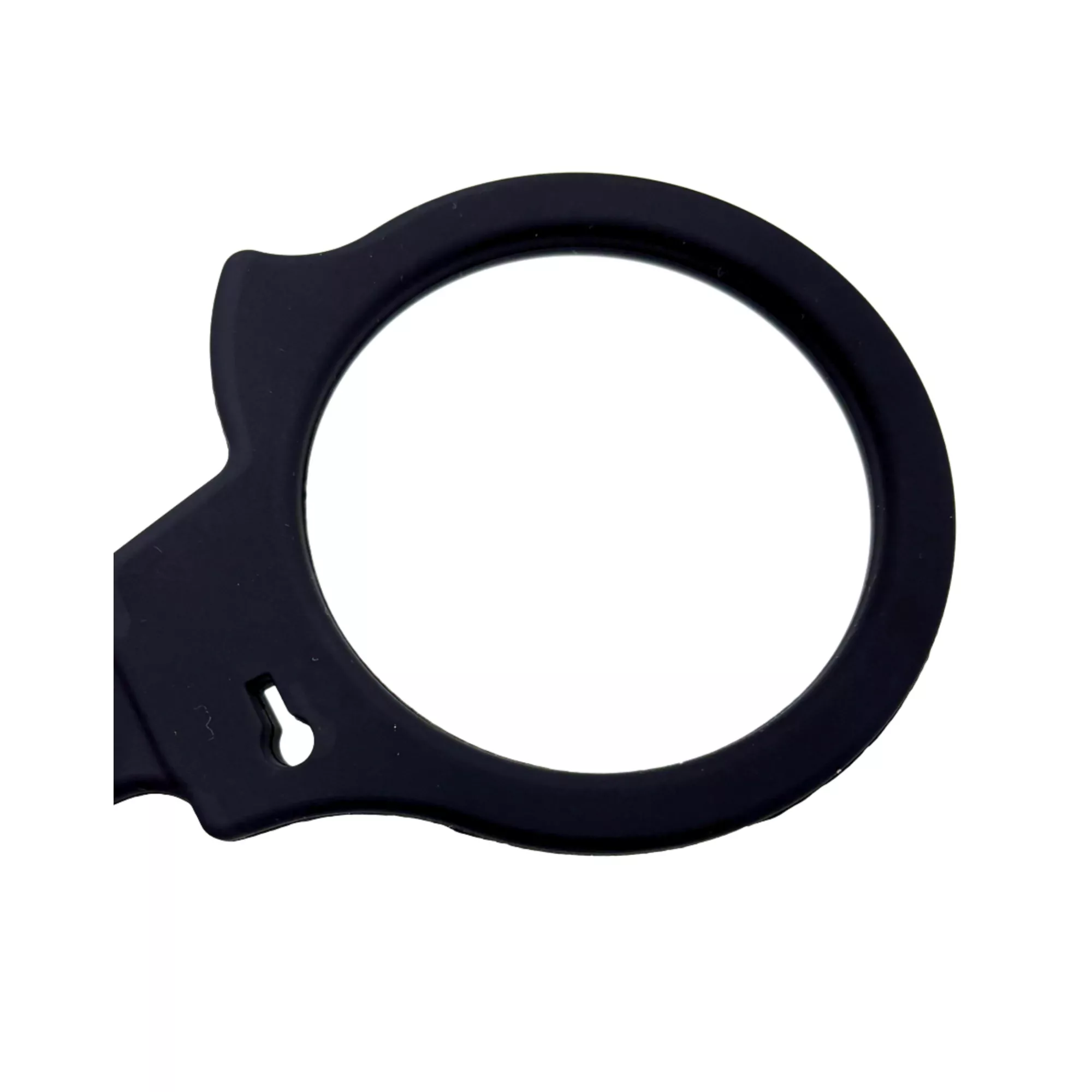 Black Silicone Handcuffs - Pleasure Bound at Spencer's