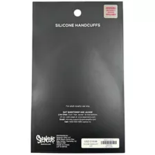 Black Silicone Handcuffs - Pleasure Bound at Spencer's