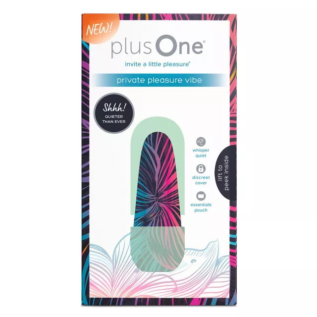 plusOne Private Pleasure Vibe Vibrator at Spencer's
