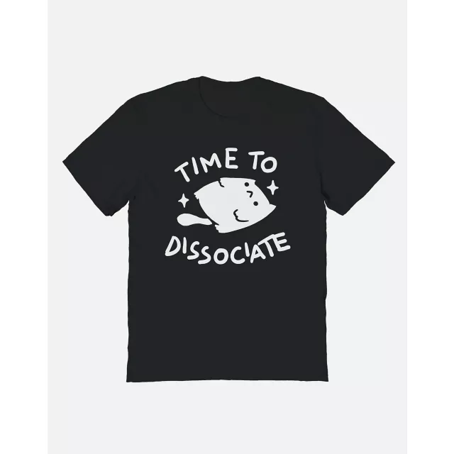 Time to Dissociate T Shirt - Popcorn Punk at Spencer's