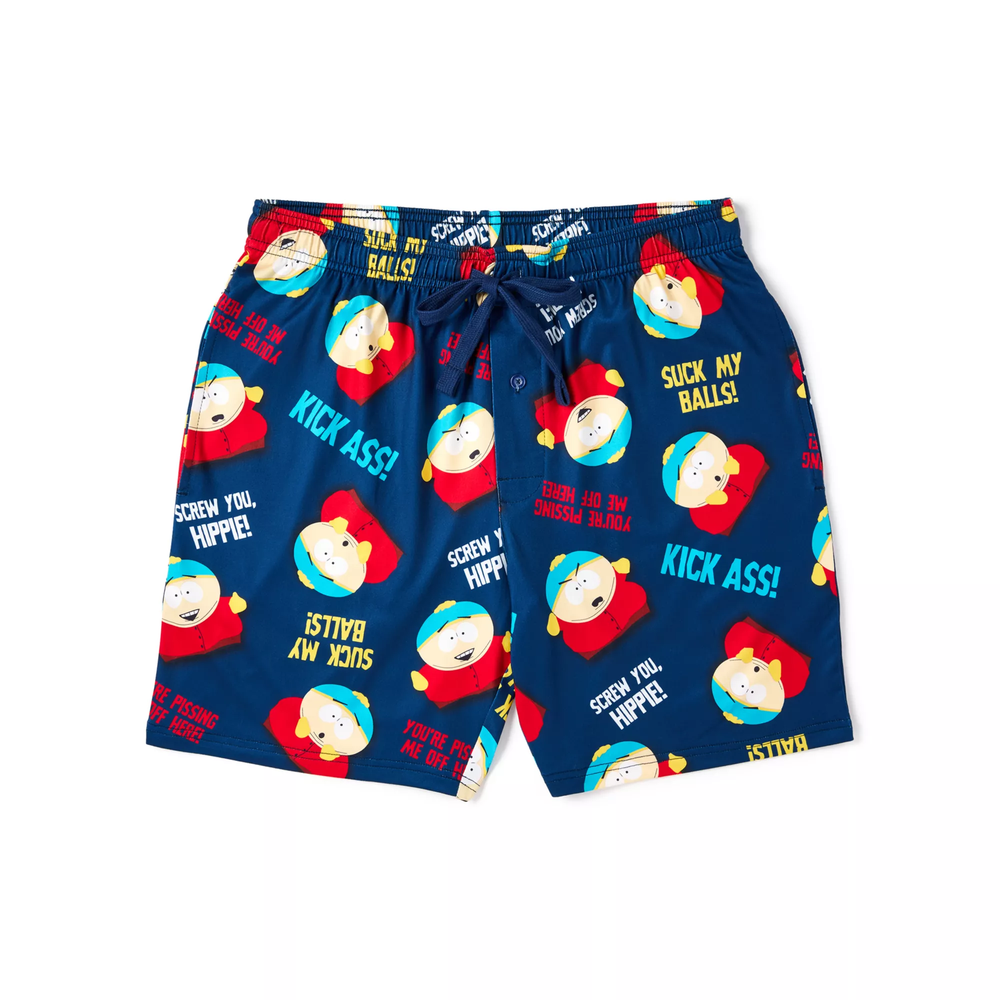 Cartman Lounge Shorts - South Park at Spencer's