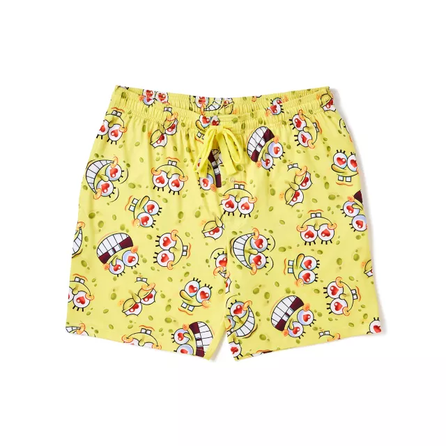 SpongeBob SquarePants Heart Eyes Lounge Shorts