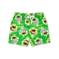 Green Rick and Morty Lounge Shorts at Spencer's
