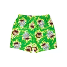 Green Rick and Morty Lounge Shorts at Spencer's