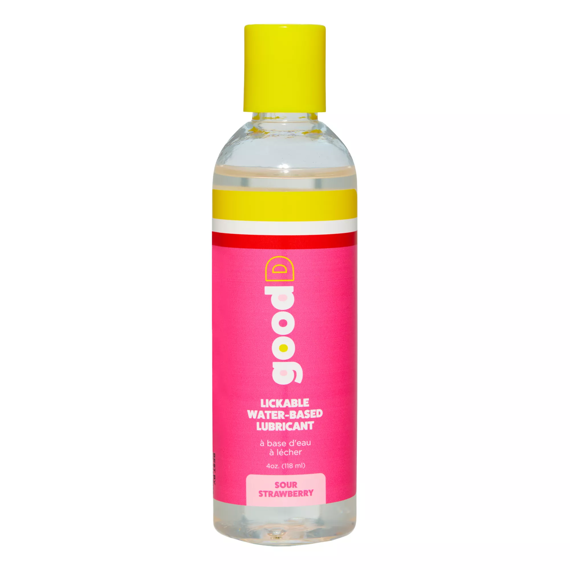 Sour Strawberry Flavored Lickable Lubricant 4 oz. - good D at Spencer's