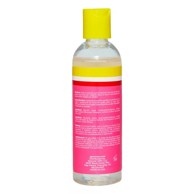 Sour Strawberry Flavored Lickable Lubricant 4 oz. - good D at Spencer's