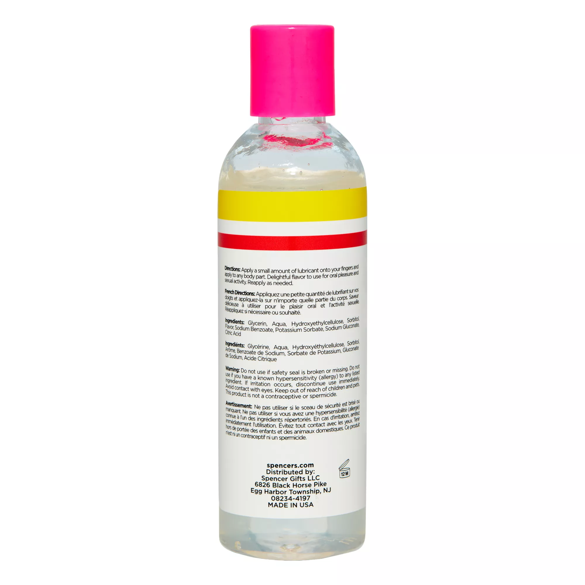 Sour Watermelon Flavored Lickable Lubricant 4 oz. - good D at Spencer's