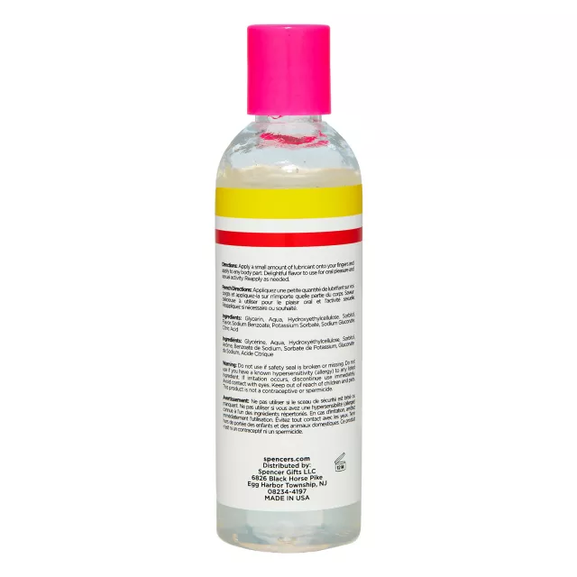 Sour Watermelon Flavored Lickable Lubricant 4 oz. - good D
