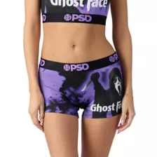 PSD Purple Ghost Face Boyshorts at Spencer's