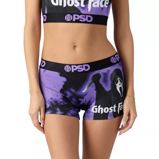 PSD Purple Ghost Face Boyshorts at Spencer's