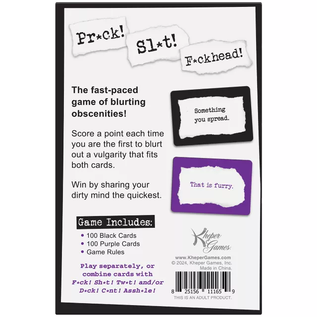 Blurting Expletives Vol. 3 Card Game at Spencer's