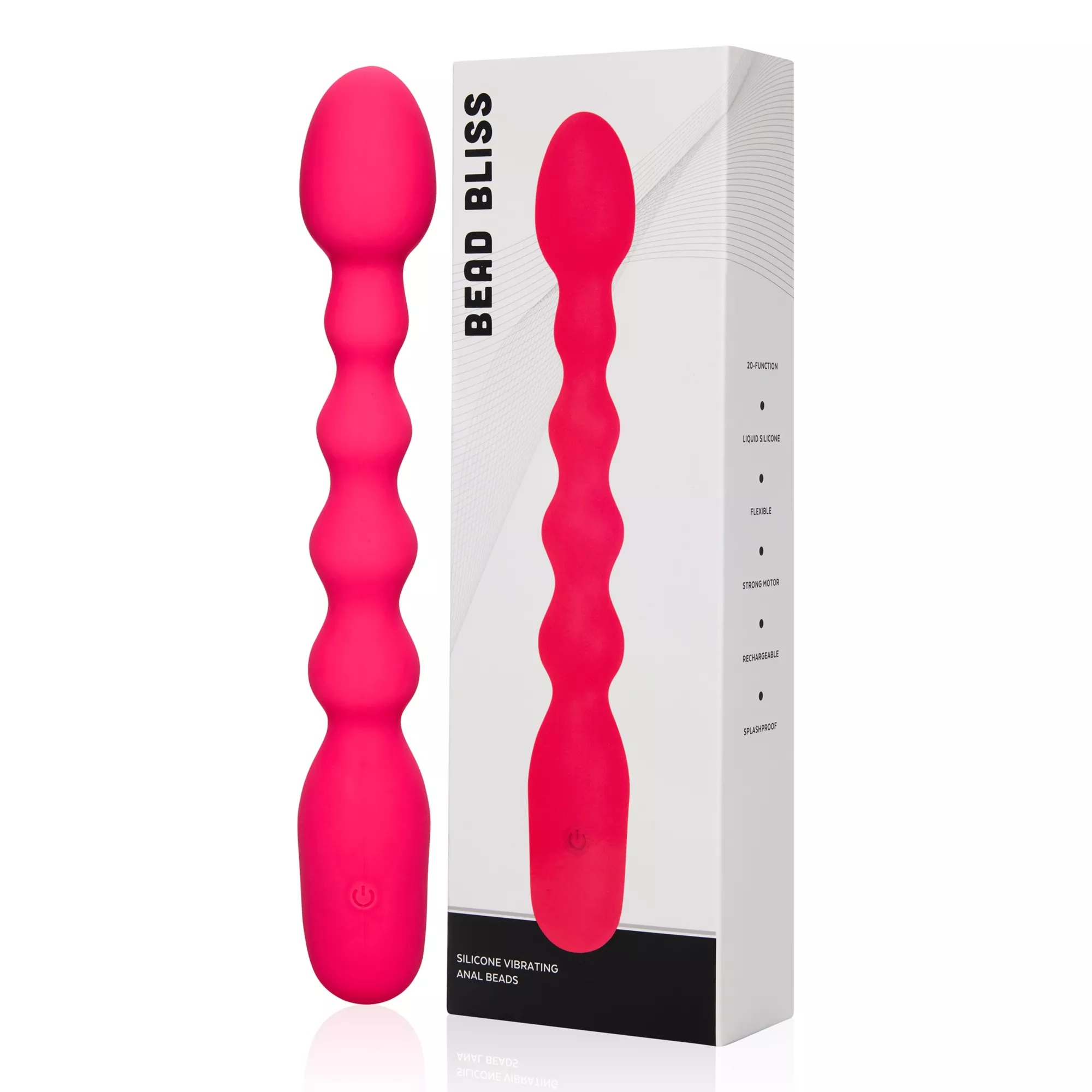 Bead Bliss Vibrating Anal Beads at Spencer's