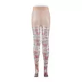 Floral Skull Tattoo Tights - Ed Hardy at Spencer's
