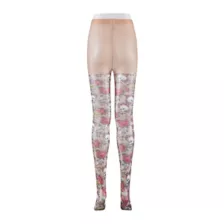 Floral Skull Tattoo Tights - Ed Hardy at Spencer's
