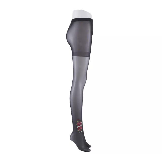 Rose Tattoo Tights - Ed Hardy at Spencer's