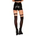 Spiked Garter Thigh High Stockings at Spencer's