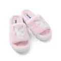 Pink Playboy Furry Slides at Spencer's