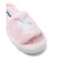 Pink Playboy Furry Slides at Spencer's