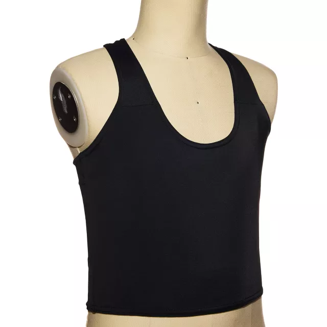 Phluid Black Genderfluid Racerback Chest Compression Binder at Spencer's