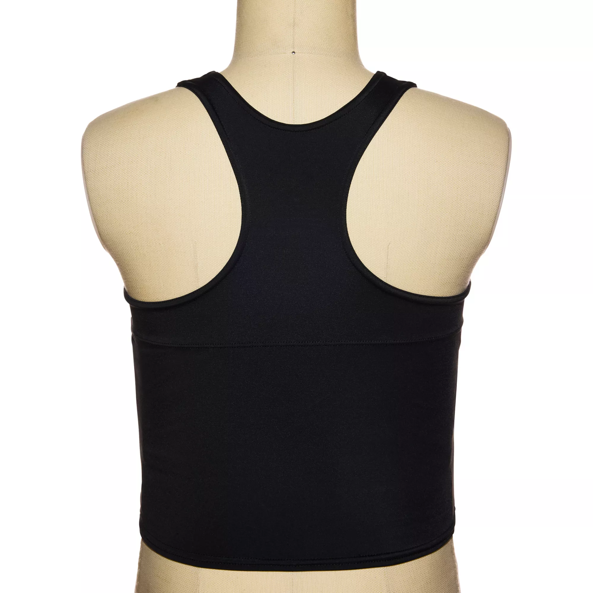 Phluid Black Genderfluid Racerback Chest Compression Binder