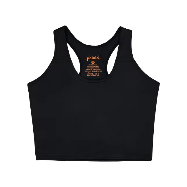 Phluid Black Genderfluid Racerback Chest Compression Binder at Spencer's