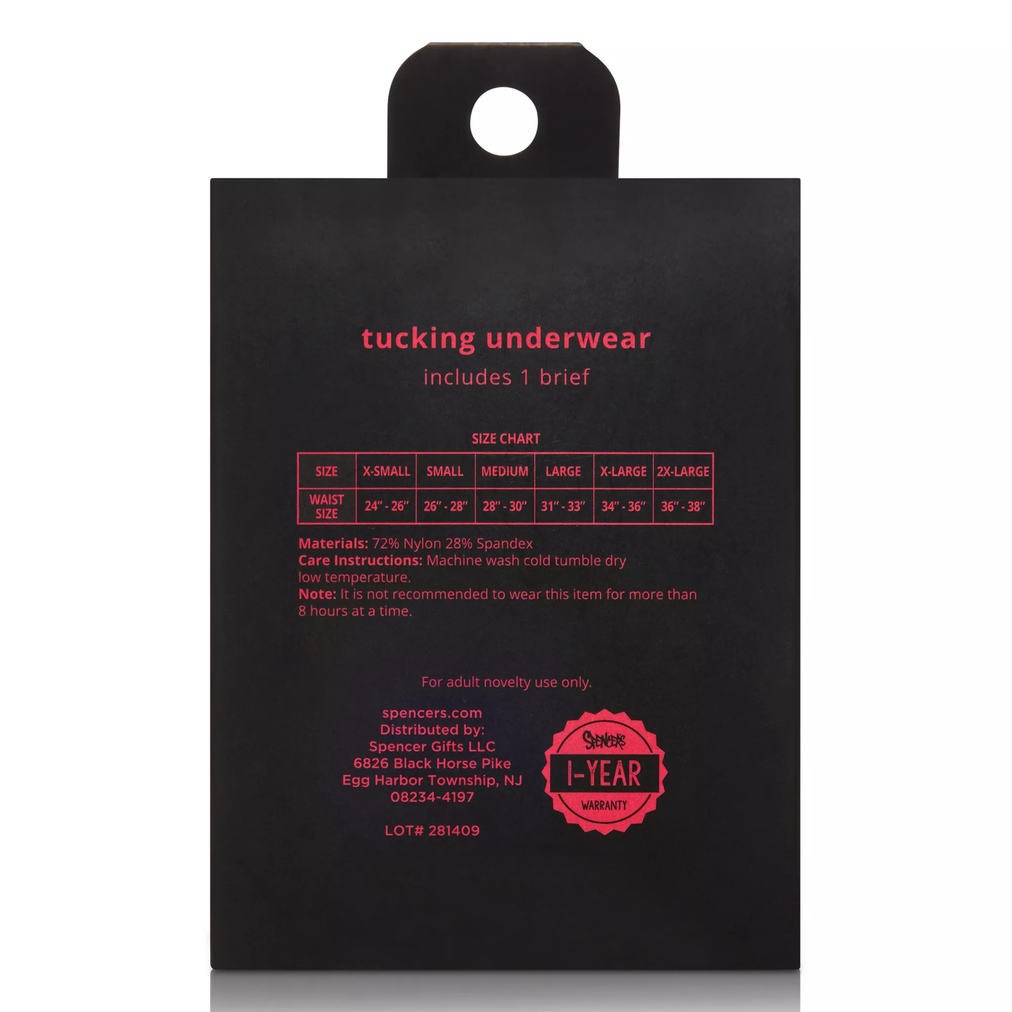 Phluid Tucking Underwear at Spencer's