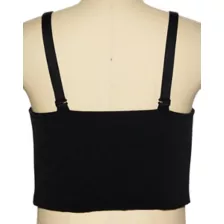 Black Genderfluid Mesh Binder - Phluid at Spencer's