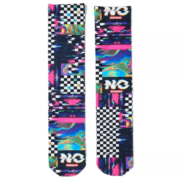 Glitch Crew Socks at Spencer's