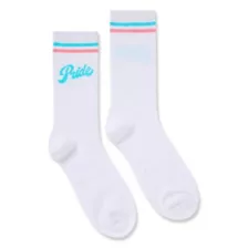 Transgender Pride Crew Socks at Spencer's