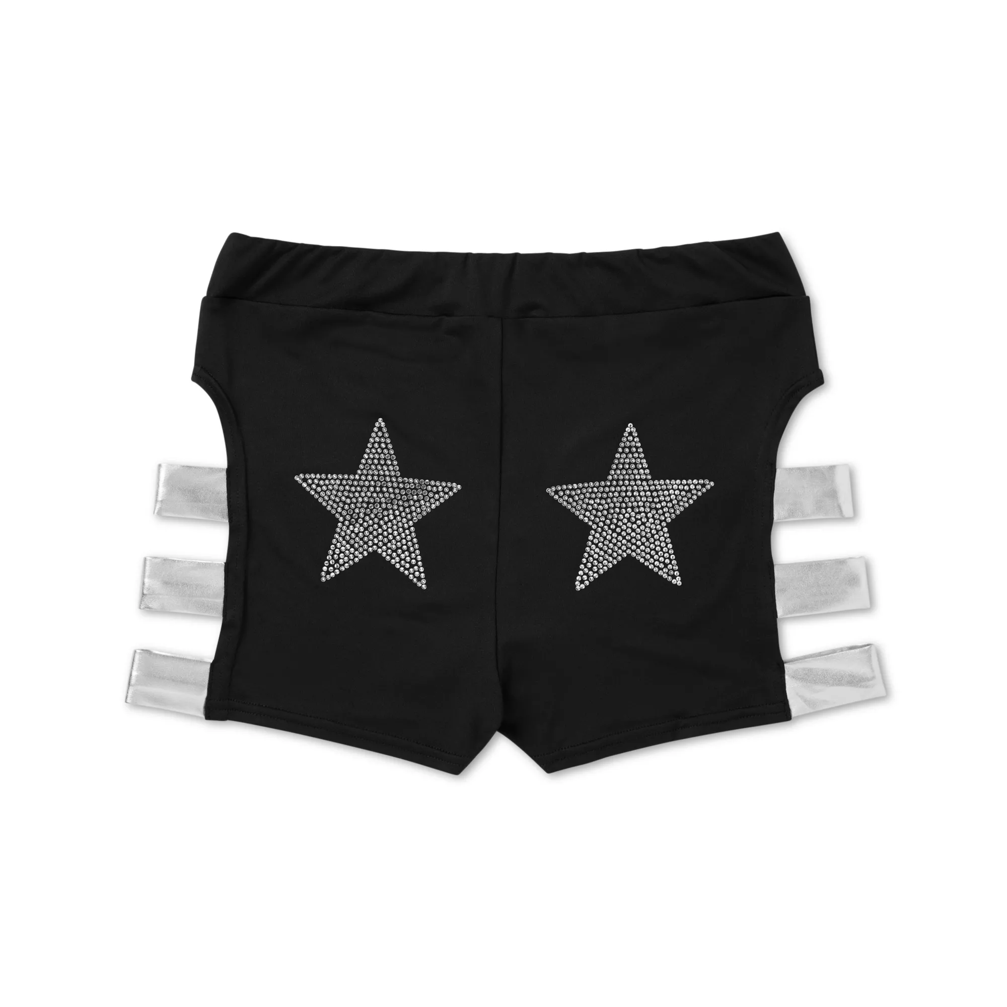 Rhinestone Star Booty Shorts
