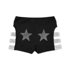 Rhinestone Star Booty Shorts at Spencer's