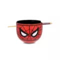 Spider-Man Ramen Bowl with Chopsticks at Spencer's