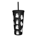 Ghost Bat Cup with Straw - 20 oz. at Spencer's
