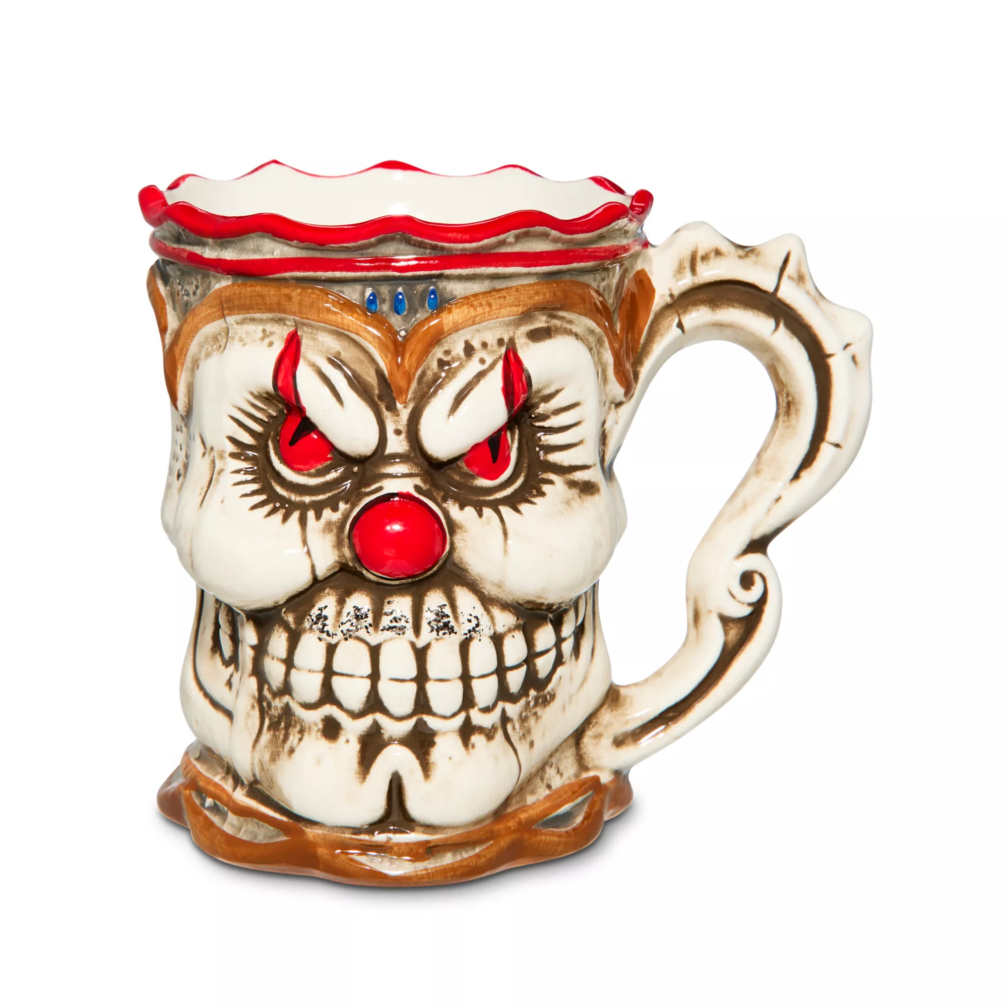 Creepy Clown Molded Coffee Mug - 16 oz. at Spencer's