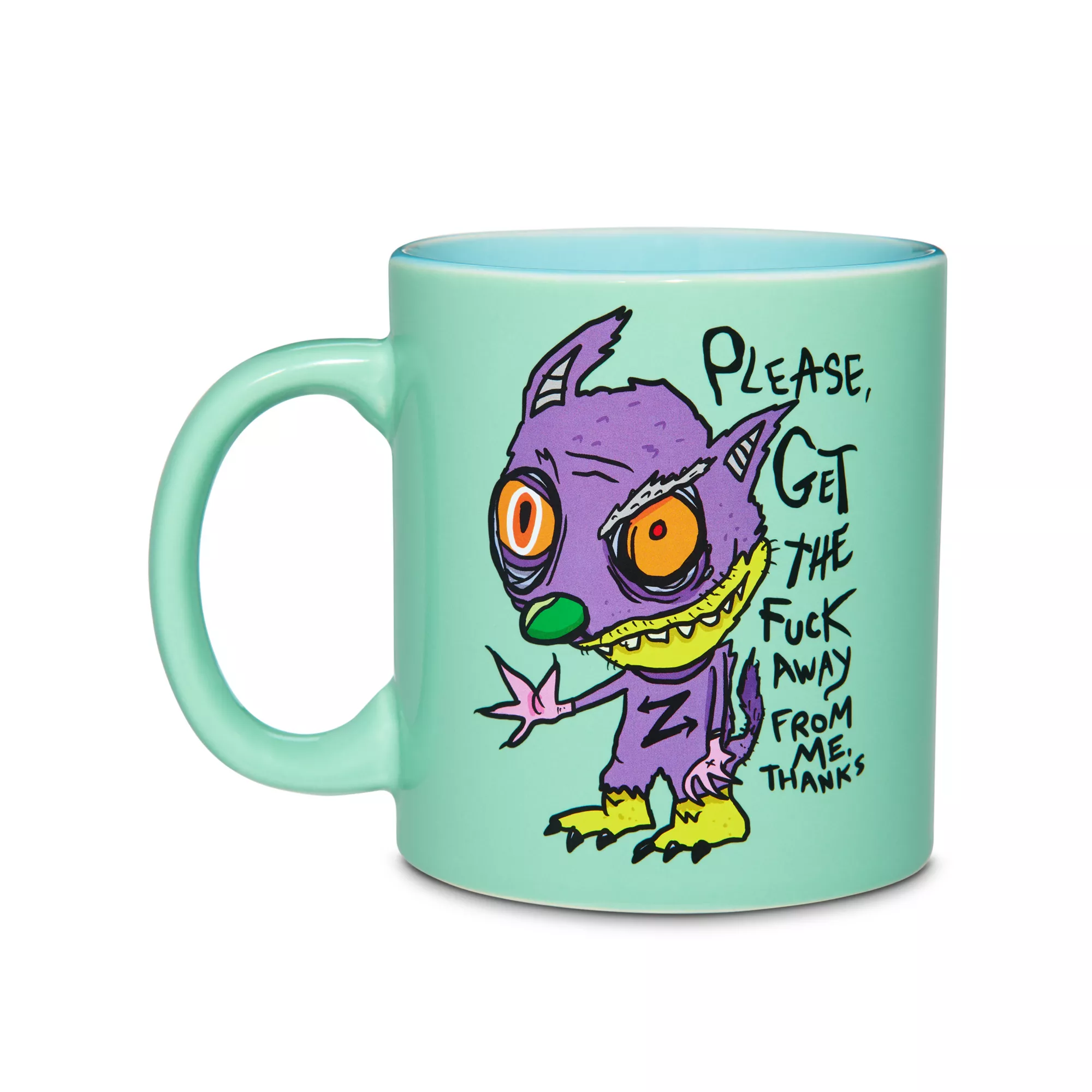 Get the Fuck Away from Me Mug 20 oz. - Gus Fink at Spencer's