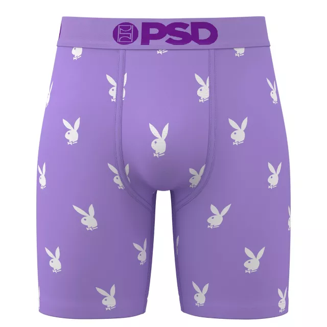 PSD Purple Playboy Bunny Boxer Briefs at Spencer's