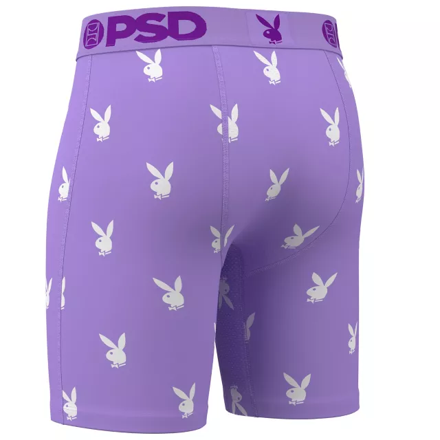 PSD Purple Playboy Bunny Boxer Briefs at Spencer's