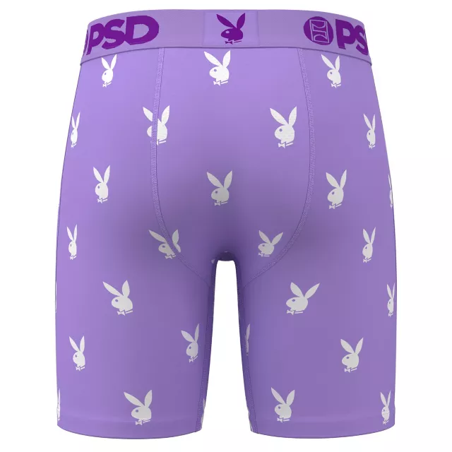 PSD Purple Playboy Bunny Boxer Briefs at Spencer's