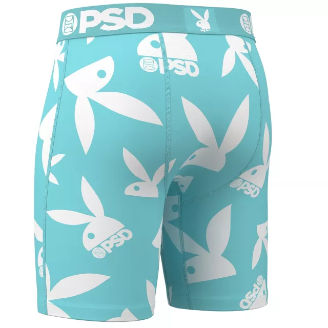 PSD Teal Playboy Bunny Boxer Briefs at Spencer's
