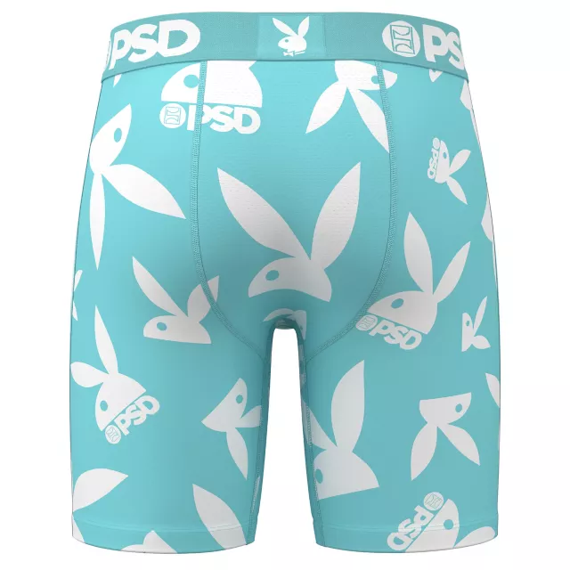 PSD Teal Playboy Bunny Boxer Briefs at Spencer's