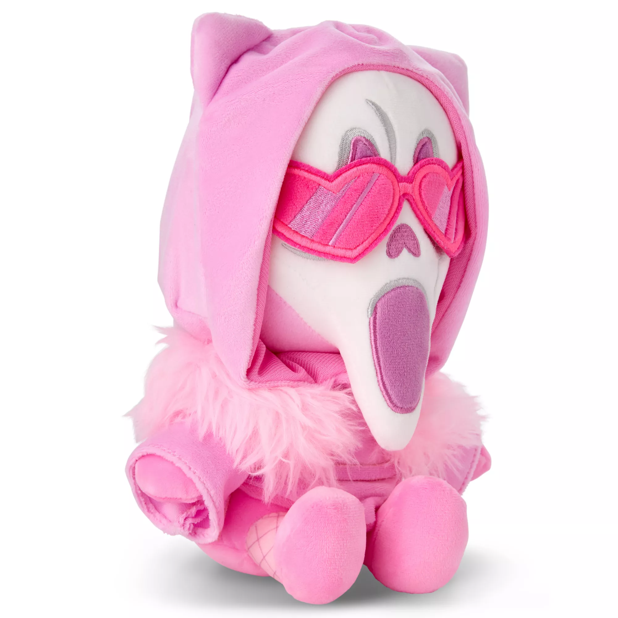Ghost Face Pink Diva Plush at Spencer's