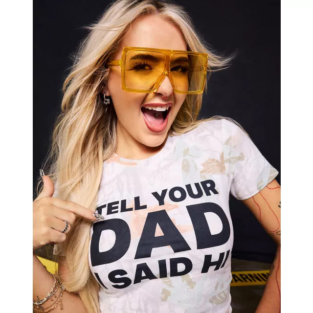 Tell Your Dad I Said Hi Baby T Shirt - Kayla Malecc at Spencer's