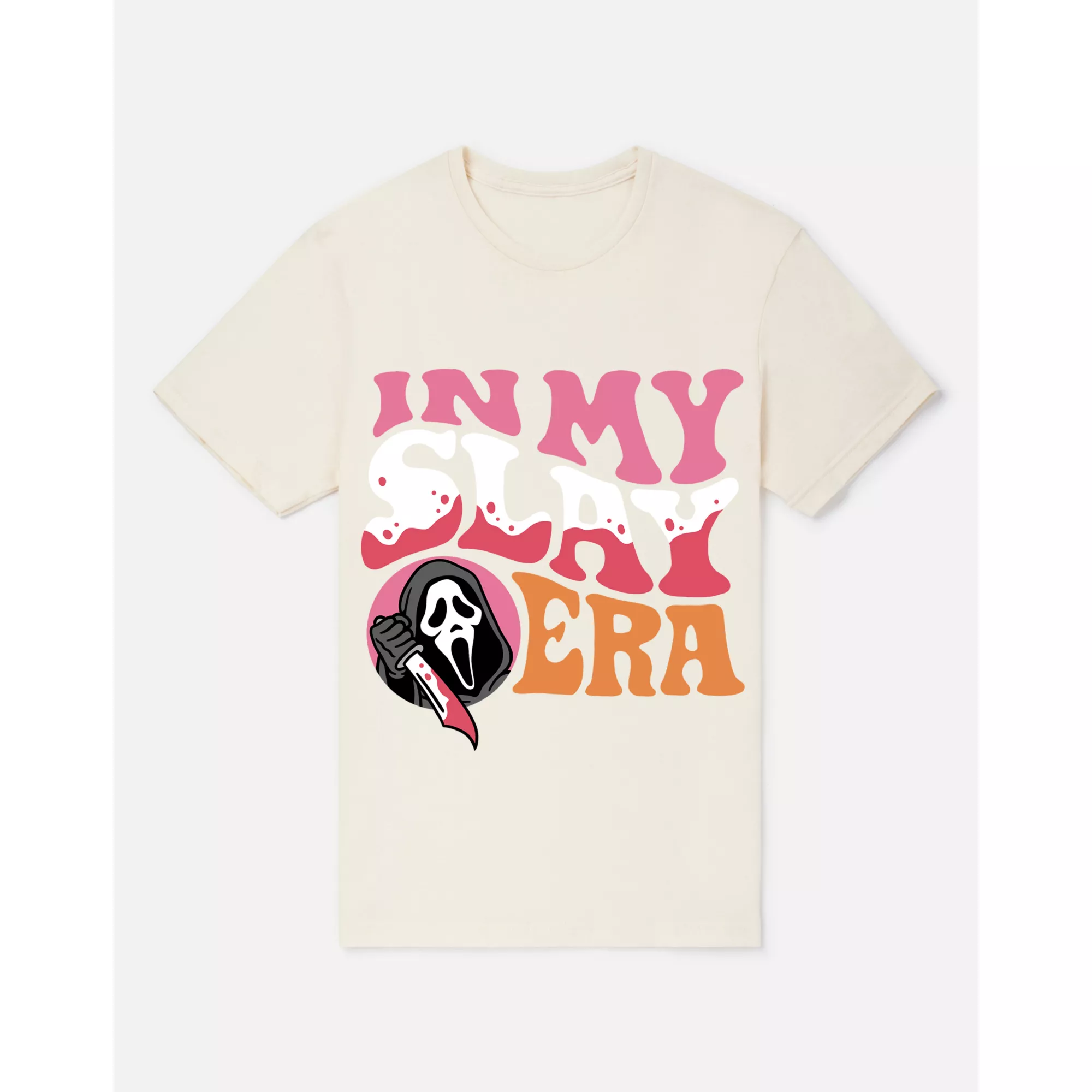 In My Slay Era T Shirt - Ghost Face